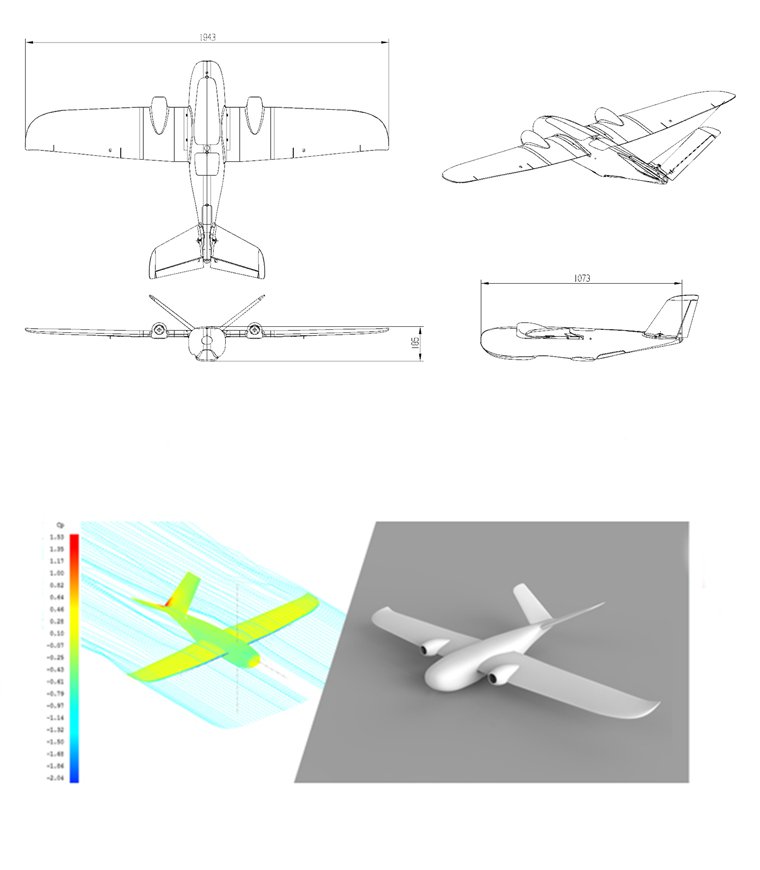 Believer-1960mm-Wingspan-EPO-Portable-Aerial-Survey-Aircraft-RC-Airplane-KIT-1178800