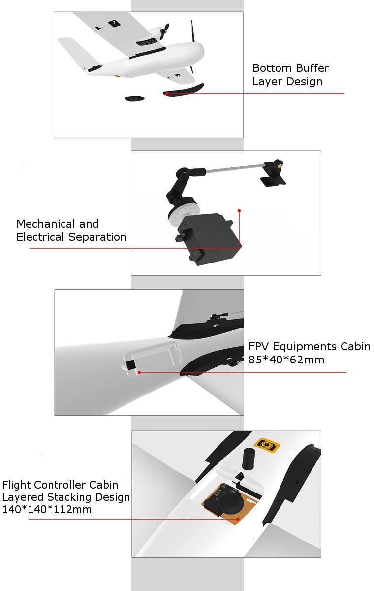 Believer-1960mm-Wingspan-EPO-Portable-Aerial-Survey-Aircraft-RC-Airplane-KIT-1178800