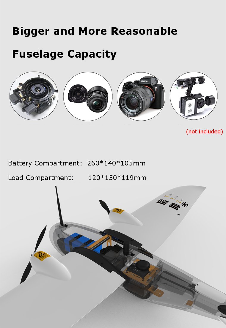 Believer-1960mm-Wingspan-EPO-Portable-Aerial-Survey-Aircraft-RC-Airplane-KIT-1178800