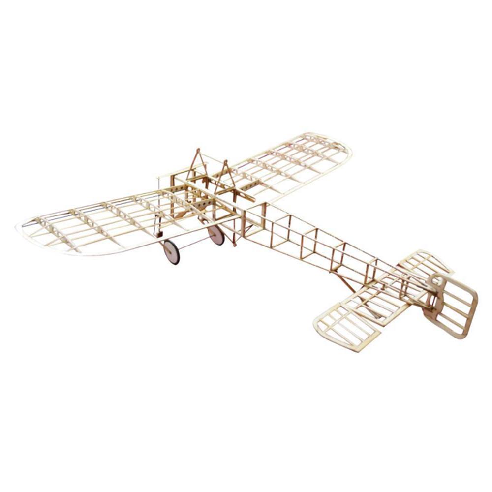 Bleriot-XI-420mm-Wingspan-Wooden-RC-Airplane-Aircraft-Fixed-Wing-KITKITPower-Combo-1389869