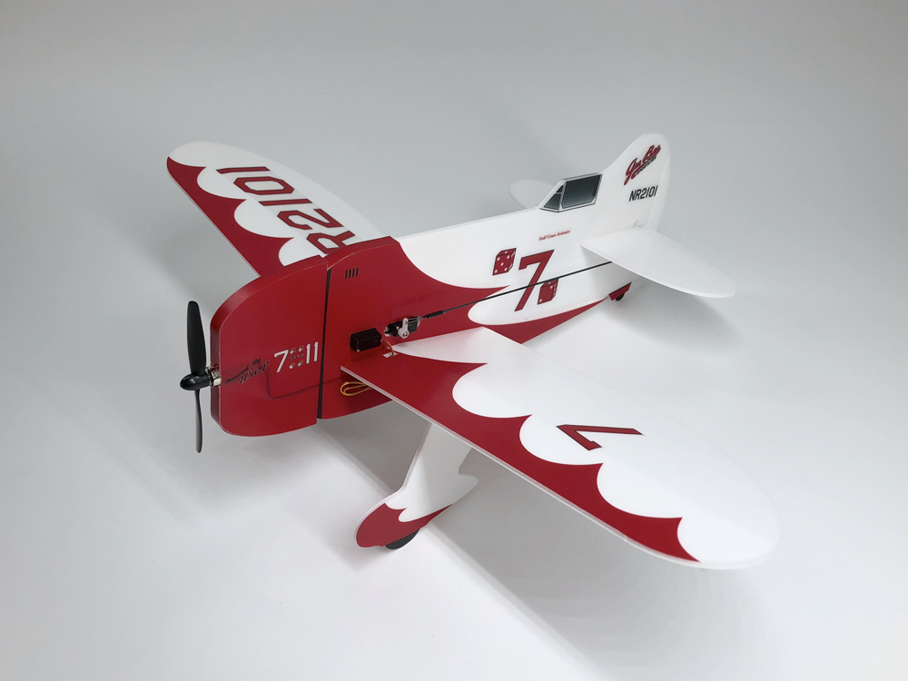 MinimumRC-Geebee-360mm-Wingspan-Backyard-Fighter-Series-RC-Airplane-Kit-WMotor-1363924