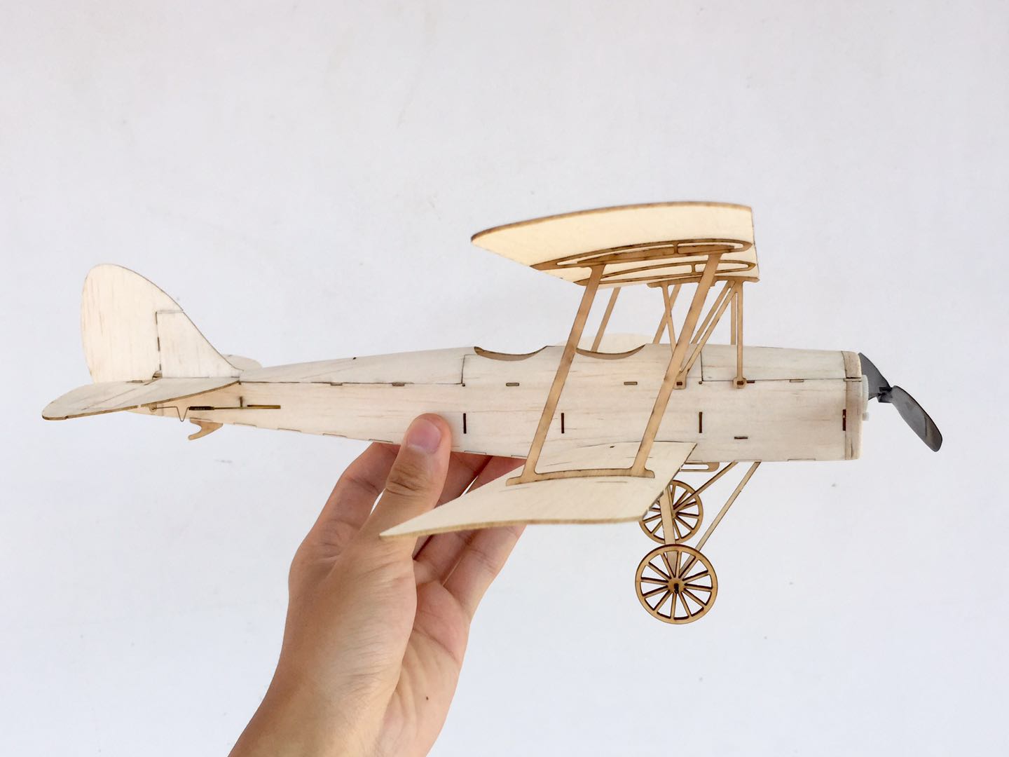 MinimumRC-Tiger-Moth-Biplane-400mm-Wingspan-Balsa-Wood-Laser-Cut-RC-Airplane-KIT-1142300