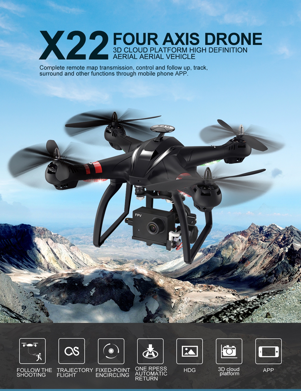 BAYANGTOYS-X22-Brushless-Dual-GPS-WIFI-FPV-with-3-Axis-Gimbal-1080P-Camera-RC-Drone-Quadcopter-RTF-1315711