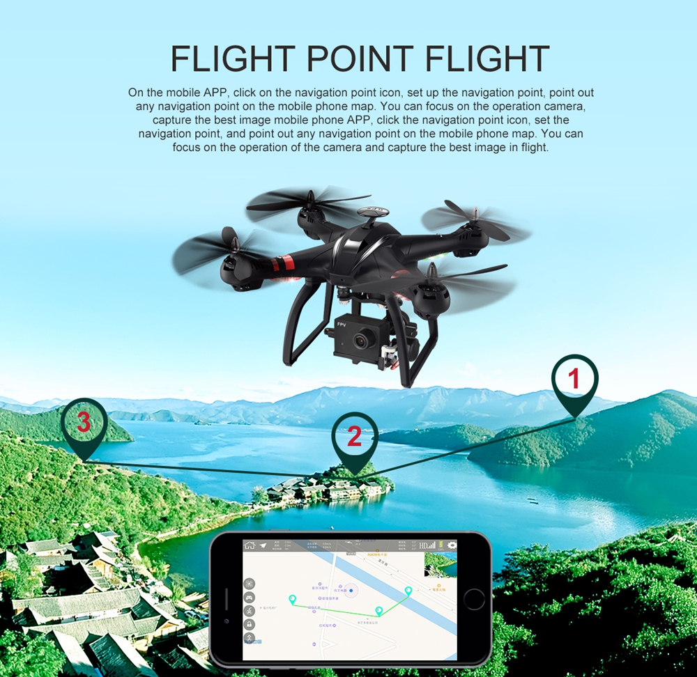 BAYANGTOYS-X22-Brushless-Dual-GPS-WIFI-FPV-with-3-Axis-Gimbal-1080P-Camera-RC-Drone-Quadcopter-RTF-1315711