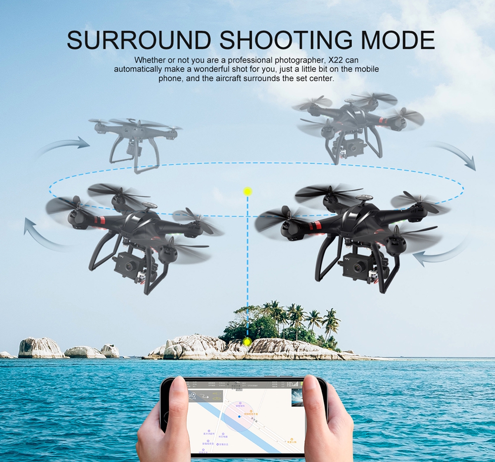 BAYANGTOYS-X22-Brushless-Dual-GPS-WIFI-FPV-with-3-Axis-Gimbal-1080P-Camera-RC-Drone-Quadcopter-RTF-1315711