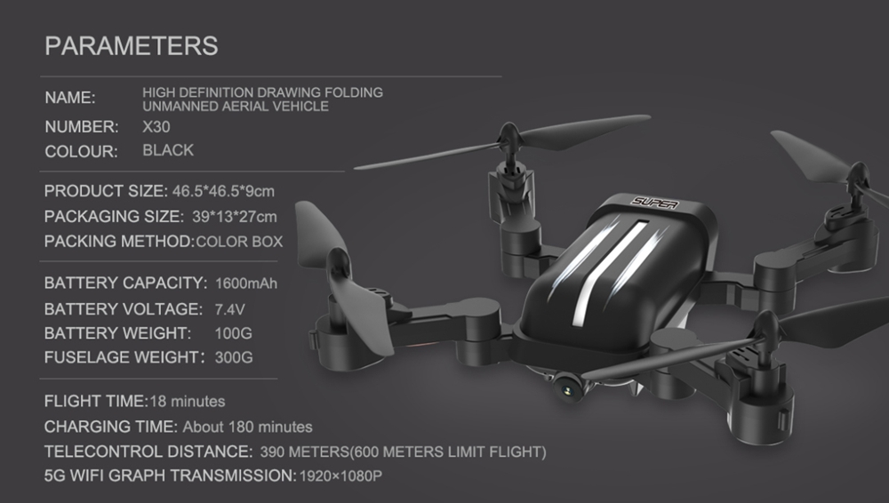 BAYANGTOYS-X30-GPS-5G-WiFi-1080P-FPV-with-8MP-HD-Camera-Follow-Me-Foldable-RC-Drone-Quadcopter-RTF-1380305