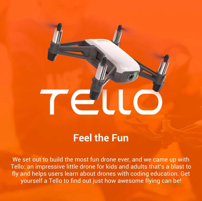 DJI-Ryze-Tello-Drone-RTF-with-5MP-HD-Camera-720P-WiFi-FPV-GameSir-T1s-Bluetooth-Remote-Control-1312829