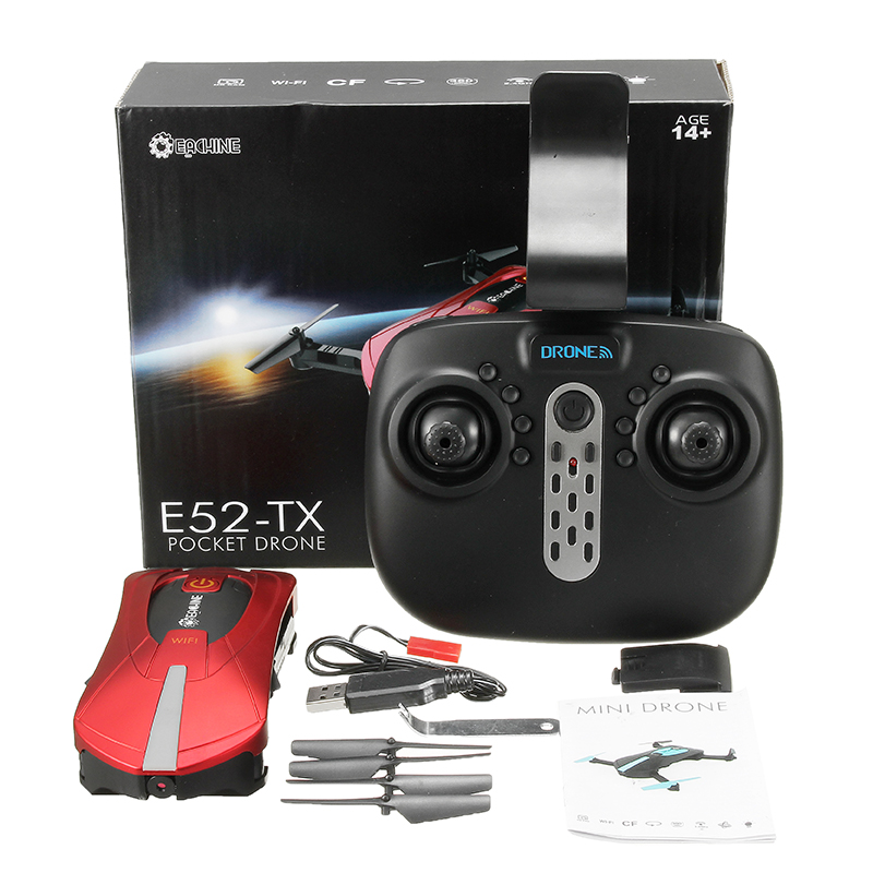 Eachine-E52-WiFi-FPV-Selfie-Drone-With-High-Hold-Mode-Foldable-Arm-RC-Quadcopter-RTF-1145572