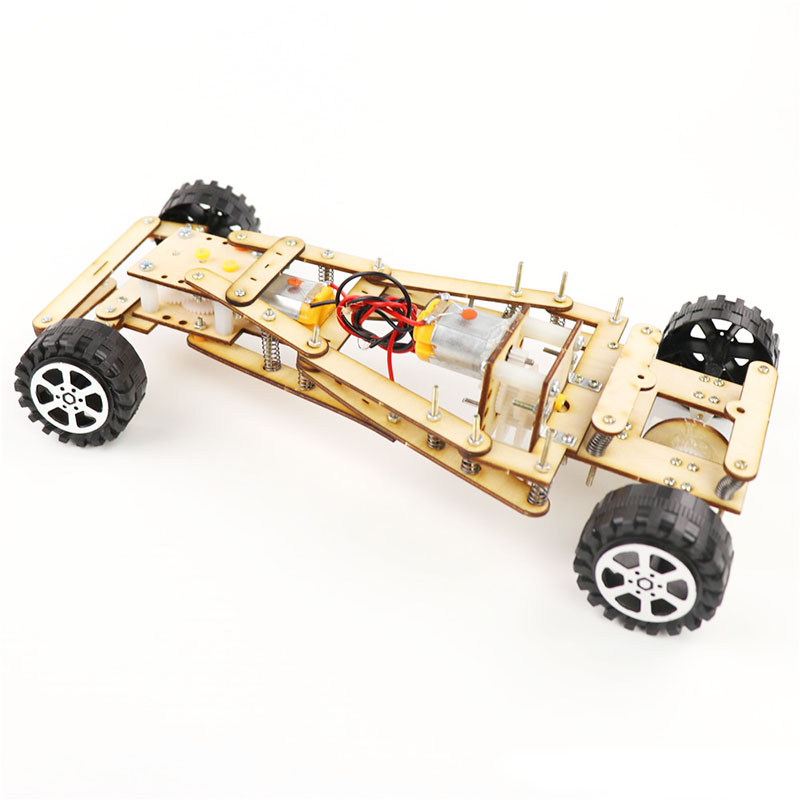 DIY-Educational-Electric-Remote-Control-Damping-Differential-Car-Scientific-Invention-Toys-1257220