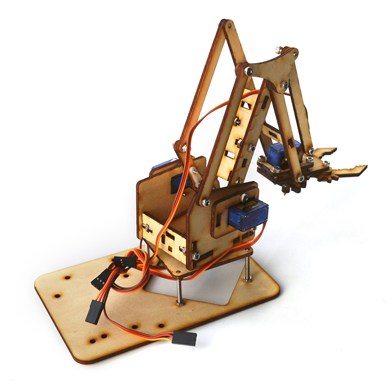 4DOF-Wood-Arm-Mechanical-Robot-Arm-Kit-with-SG90-Servo-for-Arduino-1240642