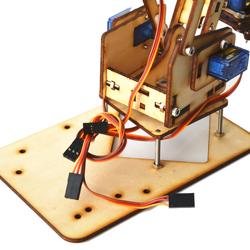 4DOF-Wood-Arm-Mechanical-Robot-Arm-Kit-with-SG90-Servo-for-Arduino-1240642