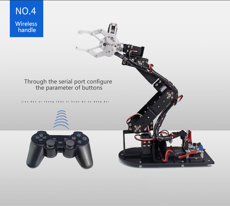 6DOF-Mechanical-Robot-Arm-Three-dimensional-Rotating-Arm-1235402