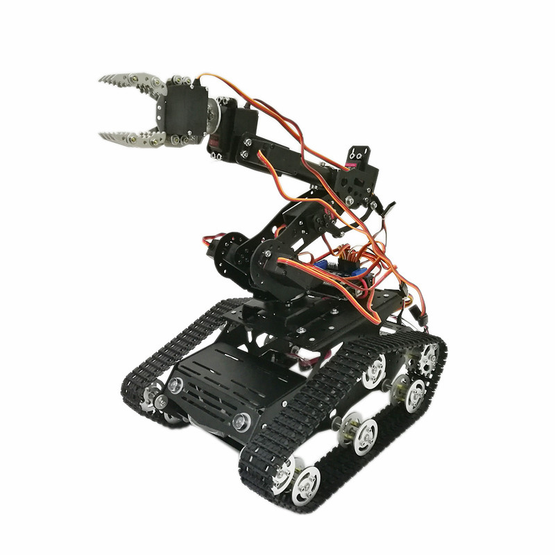 6DOF-WiFi-Arduino-Smart-Robot-Tank-Chassis-With-Arm-Clawer-7-Servos-1260798