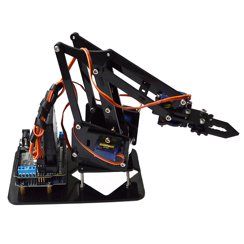 Acrylic-Remote-Control-Robot-Arm-4DOF-With-Arduino-PS2-RC-Robot-Toys-1240623