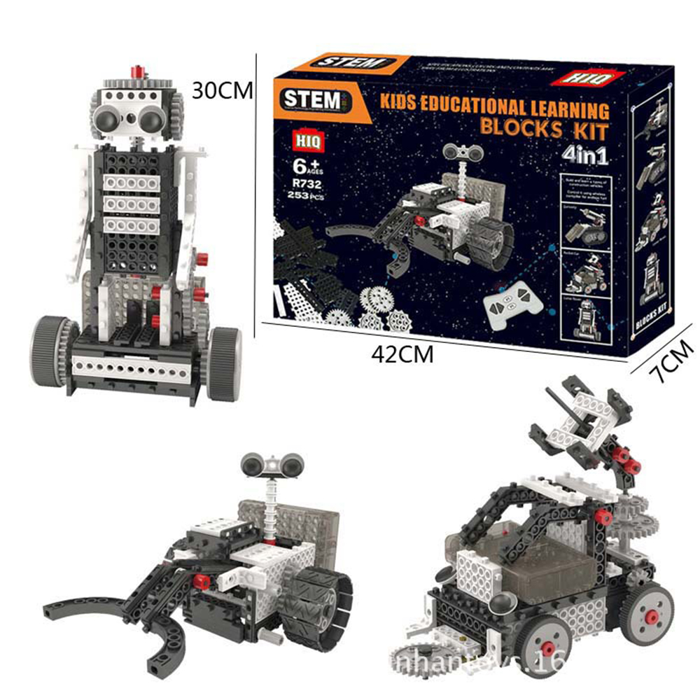 4-In-1-DIY-RC-Robot-Toy-Block-Building-Ifrared-Control-Radar-Truck-Rocket-Launching-Education-Kit-1396821