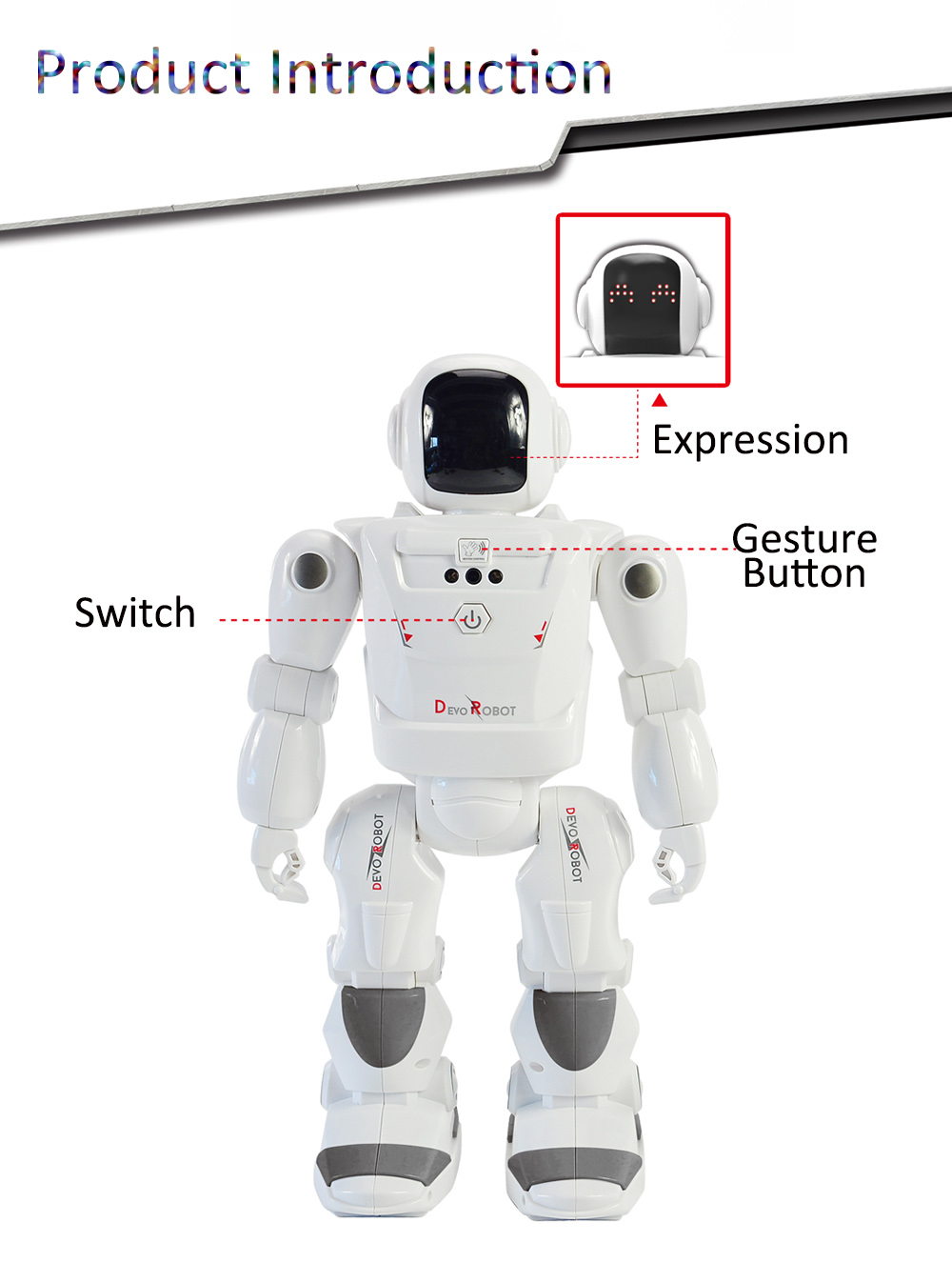 DEVO-Robot-Smart-RC-Robot-Programmable-Infrared-Gesture-Control-Dance-LED-Expression-Robot-Toy-1412907