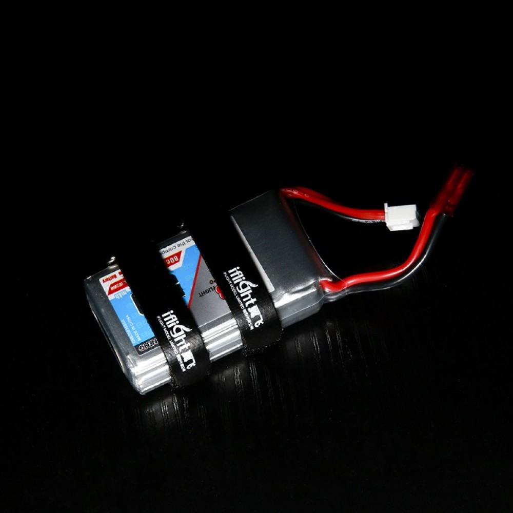 10Pcs-iFlight-10X130mm-Battery-Strap-Metal-Buckle-Patent-leather-Red-for-RC-Lipo-Battery-1382102