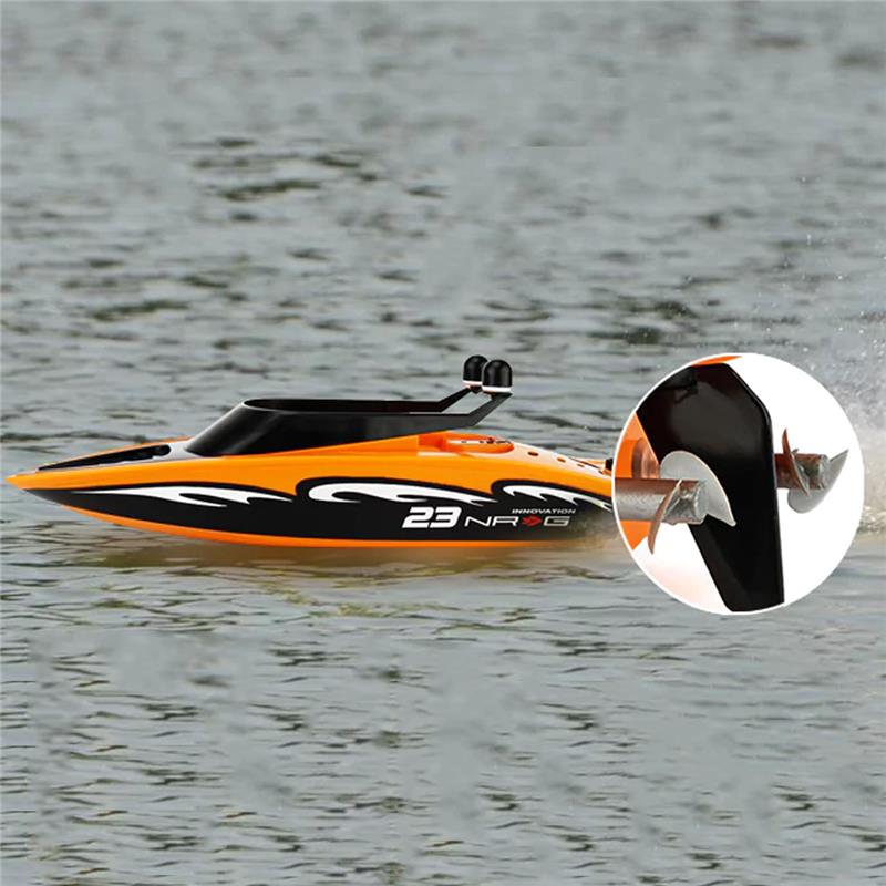 24Ghz-4-Channel-Charging-High-Speed-Wireless-RC-Racing-Boat-Waterproof-Orange-1213519