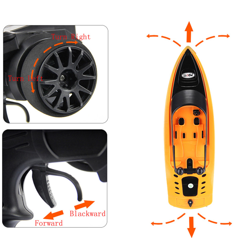 24Ghz-4-Channel-Charging-High-Speed-Wireless-RC-Racing-Boat-Waterproof-Orange-1213519