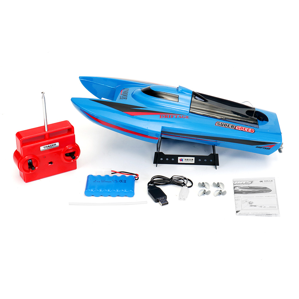 CT3352-395CM-27-40MHZ-3CH-Rc-Boat-Blue-Red-Super-Speed-Toy-With-Water-Removal-Function-1314673