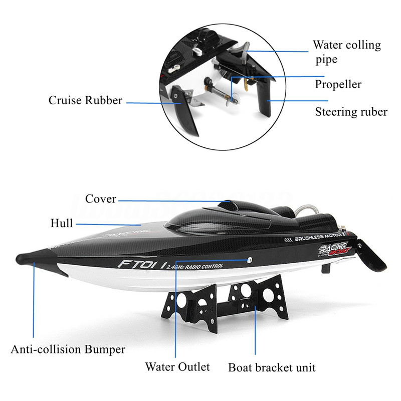Feilun-FT011-65CM-24G-50-kmh-Water-Cooled-Brushless-Motor-RC-Racing-Boat-1261326
