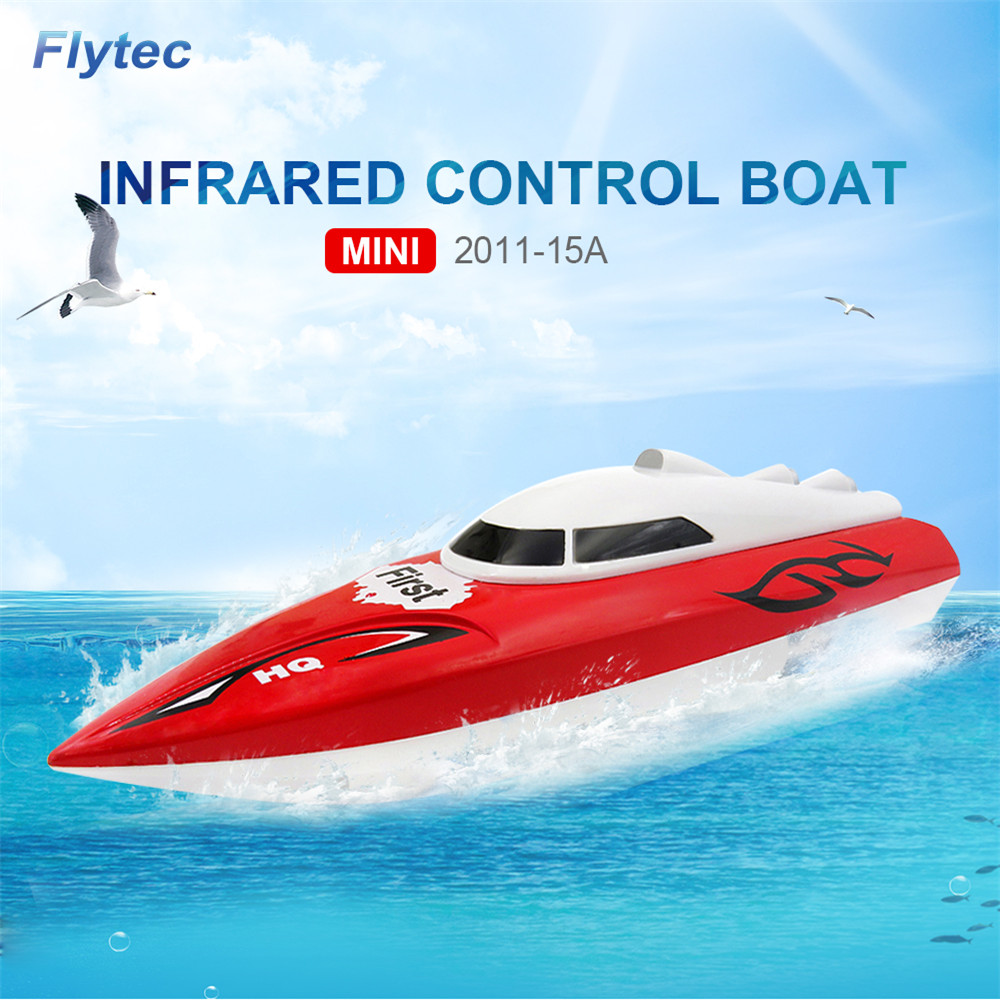Flytec-2011-15A-24CM-40HZ-Water-Cooled-Motor-RC-Boat-Wireless-Racing-Fast-Ship-1291219