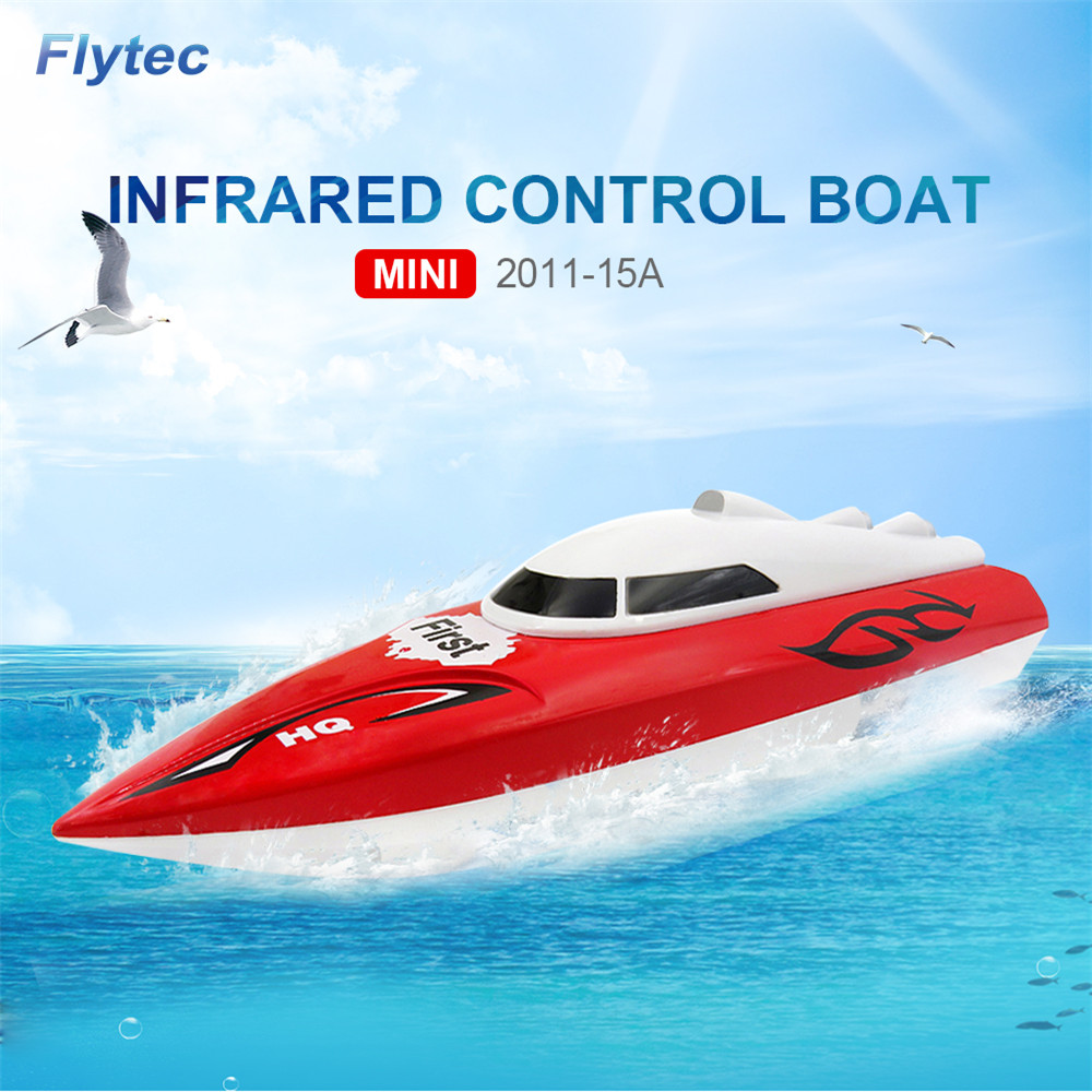 Flytec-2011-15A-24CM-40HZ-Water-Cooled-Motor-RC-Boat-Wireless-Racing-Fast-Ship-1291219