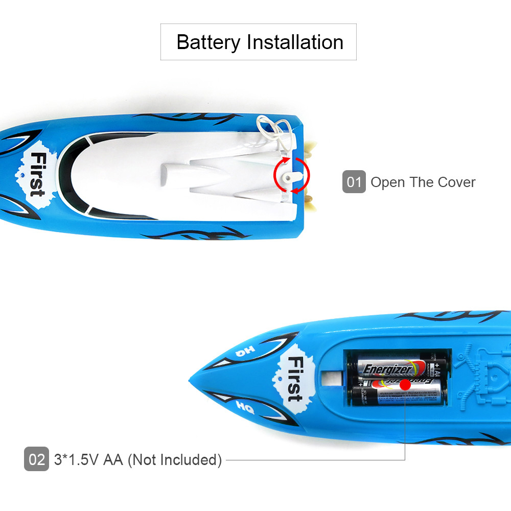 Flytec-2011-15A-24CM-40HZ-Water-Cooled-Motor-RC-Boat-Wireless-Racing-Fast-Ship-1291219