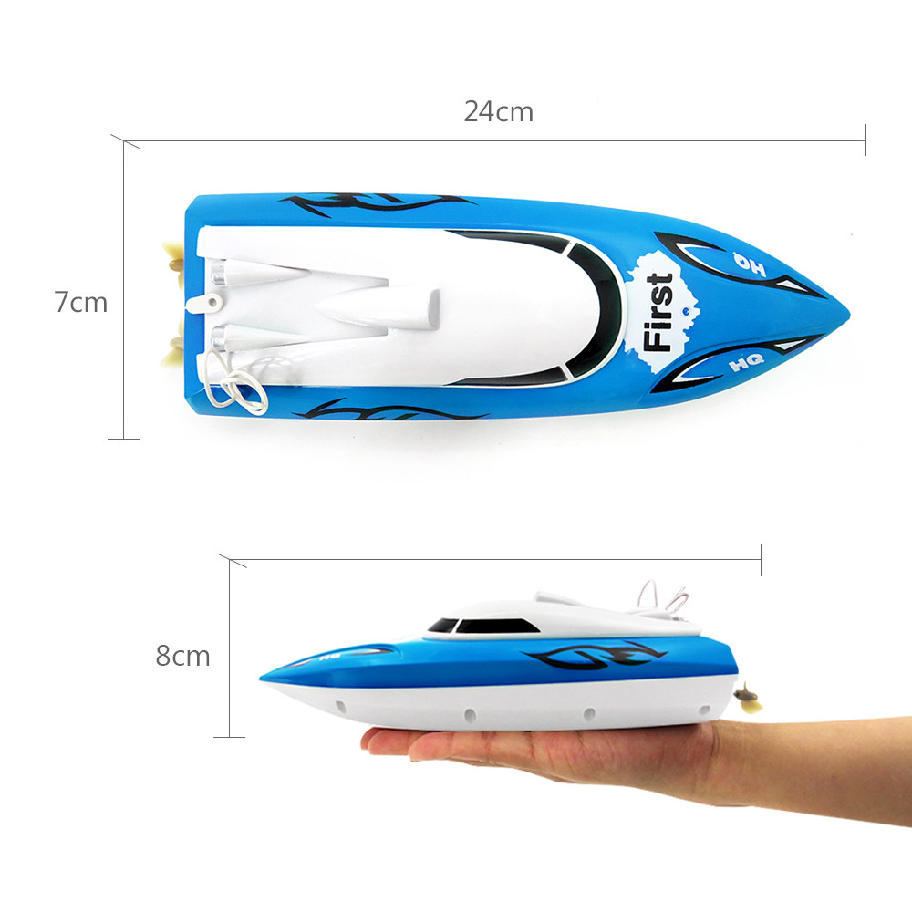 Flytec-2011-15A-24CM-40HZ-Water-Cooled-Motor-RC-Boat-Wireless-Racing-Fast-Ship-1291219