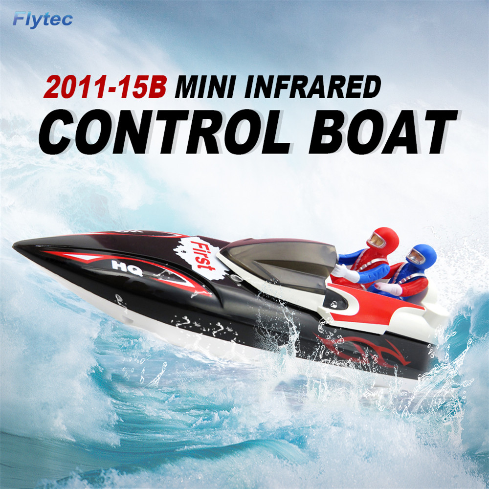 Flytec-2011-15B-24CM-40MHZ-4CH-10KMH-High-Speed-Racing-RC-Boat-1294787