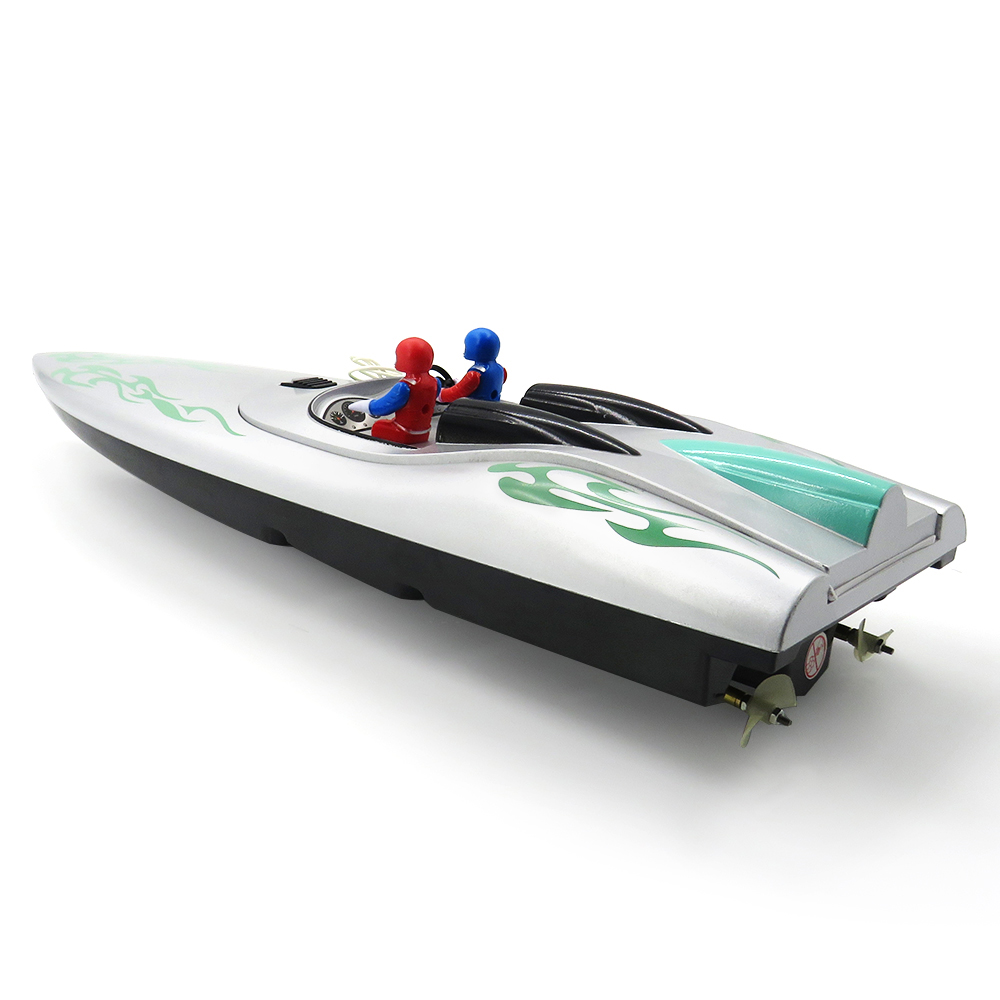 Flytec-2011-9-118-46CM-Infrated-40MHZ-Silver-Rc-Boat-15kmh-Without-Battery-RTR-Toys-1292448