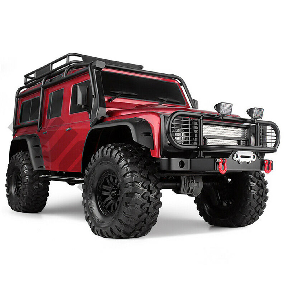 1-Set-Metal-Front-Bumper-With-Light-for-110-Scale-RC-Crawler-Car-Traxxas-TRX4-TRX-4-1476908