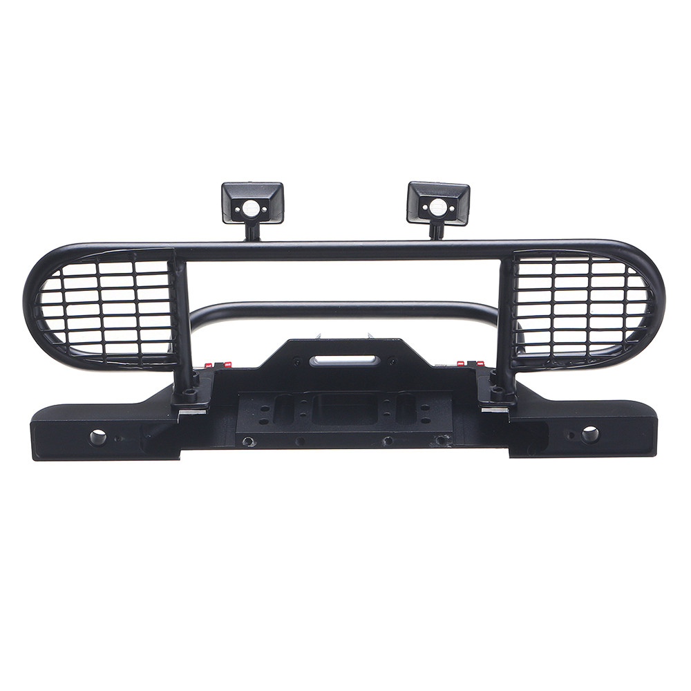 1-Set-Metal-Front-Bumper-With-Light-for-110-Scale-RC-Crawler-Car-Traxxas-TRX4-TRX-4-1476908