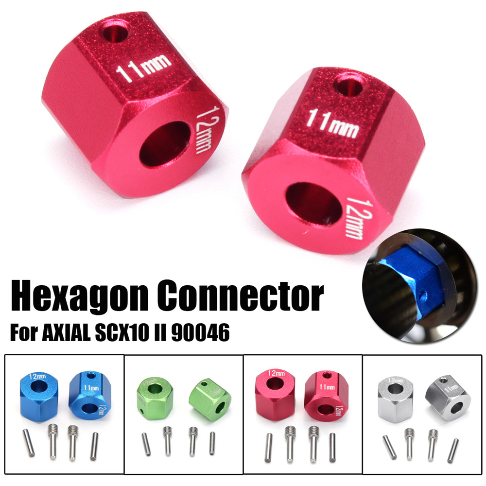 1-Set-RC-Car-Wheel-Hexagon-Hub-Drive-Adapter-Connector-11mm-GPM-for-AXIAL-SCX10-II-90046-Parts-1324644
