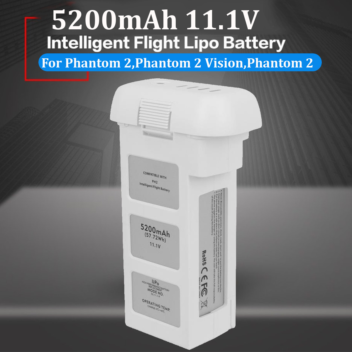 2PCS-Intelligent-Flight-111V-5200mAh-3S-Lipo-Battery-for-For-DJI-Phantom-2-Vision-1429716