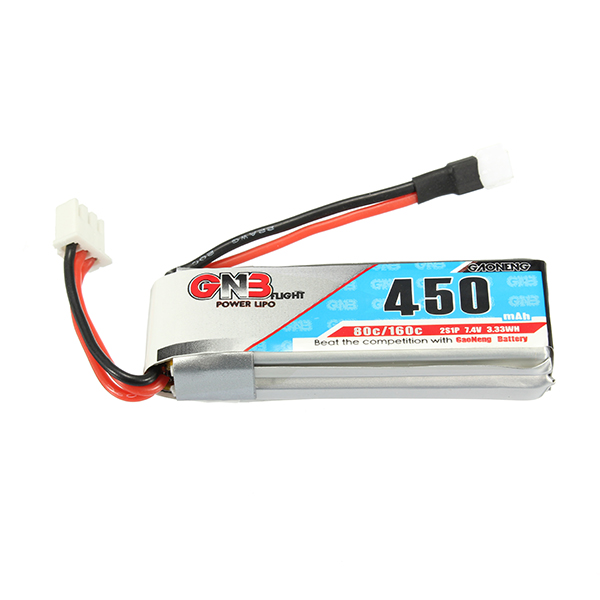 2X-Gaoneng-GNB-74V-450mAh-2S-80160C-Lipo-Battery-White-Plug-1312510