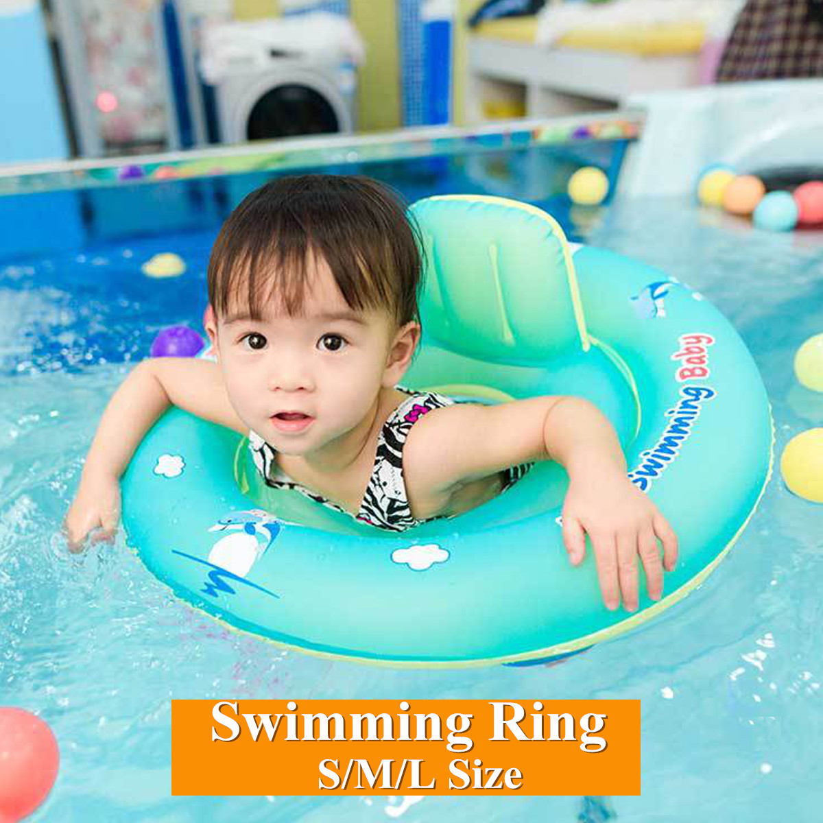 Baby-Float-Swimming-Ring-Kid-Inflatable-Beach-Tube-Pool-Water-Fun-Toy-SML-1293907
