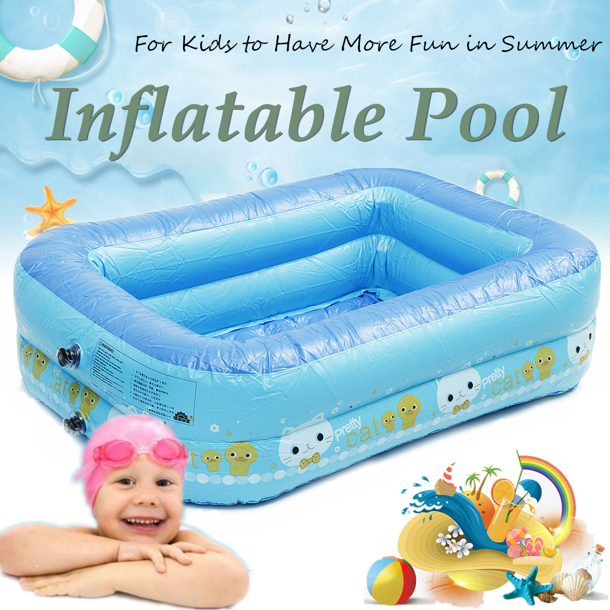 Baby-kids-Toddler-Child-PVC-Inflatable-Swimming-Pools-Bath-Spas-Summer-Fun-Toy-1293948