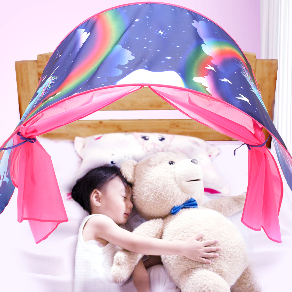 Home-Star-Dream-Tent-Kids-Baby-Sleep-Bed-Good-Sleep-Night-Universe-Space-Tale-1441308
