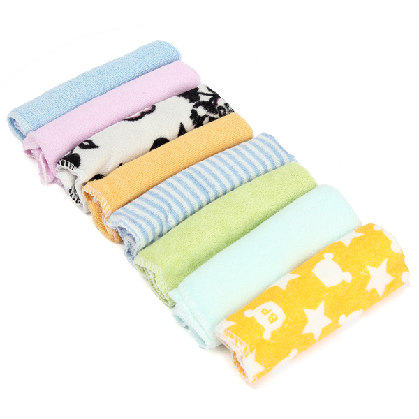 8-Pcs-Soft-Baby-Infants-Kids-Newborn-Children-Bathroom-Wipe-Drool-Towels-Washcloth-Shower-Feeding-Cl-1021809