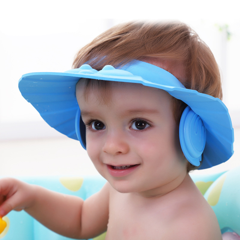 Vvcare-BC-AR86-Child-Shampoo-Shower-Cap-Bath-Hat-Protect-Ear-Soft-Caps-Adjustable-Rubber-990545
