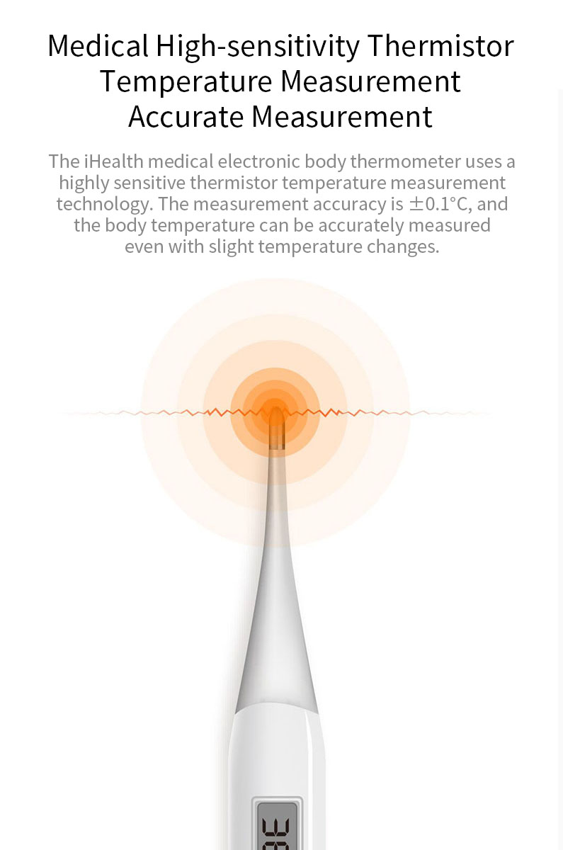XIAOMI-iHealth-PT-101B-Medical-Baby-High-Sensitivity-LED-Electric-Thermometer-UnderarmOral-Soft-Head-1395918