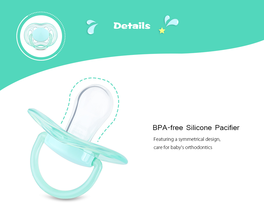 Avent-SCF17814-1pc-Infant-Silicone-Pacifier-For-6-18-M-Baby-Nipple-BPA-Free-Orthodontic-Soother-1290879