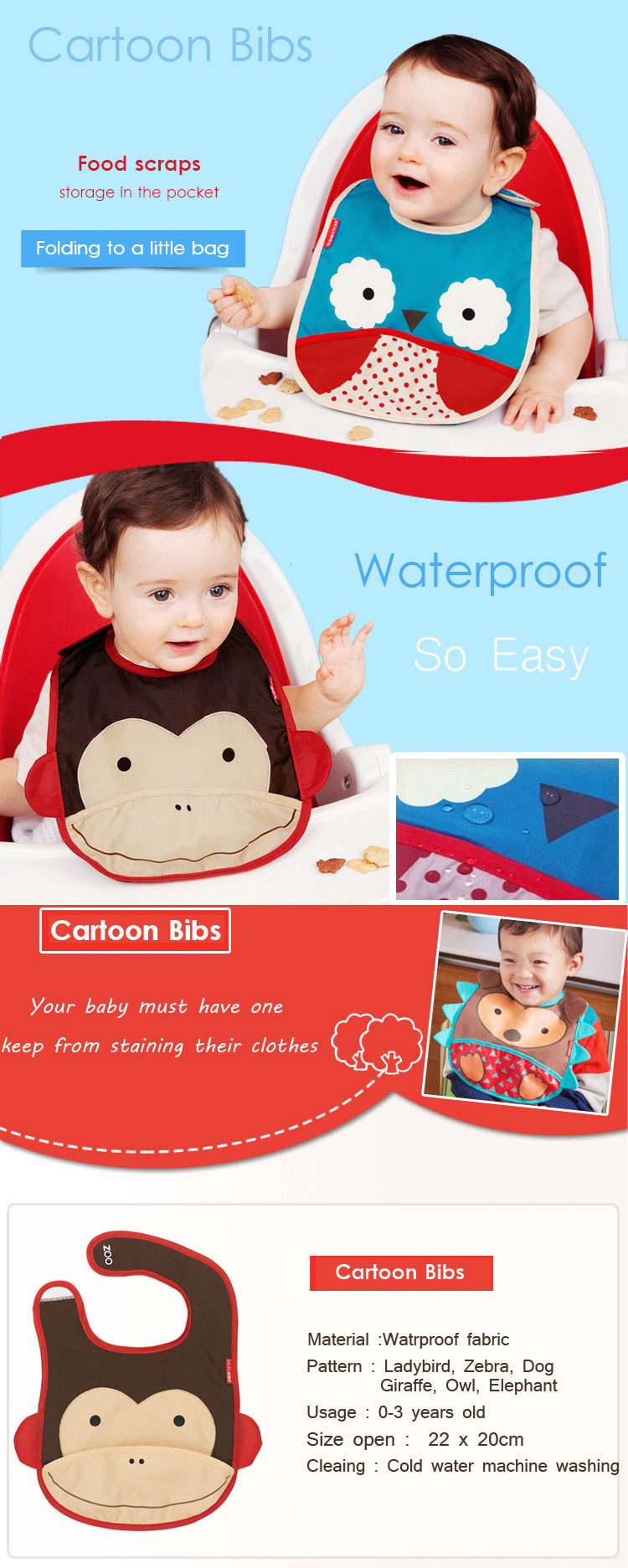 Cute-Cartoon-Animal-Baby-Infant-Waterproof-Bibs-Scarf-Feeding-Supplies-980642