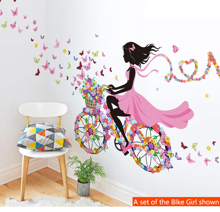 DIY-Wall-Sticker-Kids-Room-Decoration-Butterfly-Princess-Bike-Girl-Art-Decal-Home-Mural-1067694