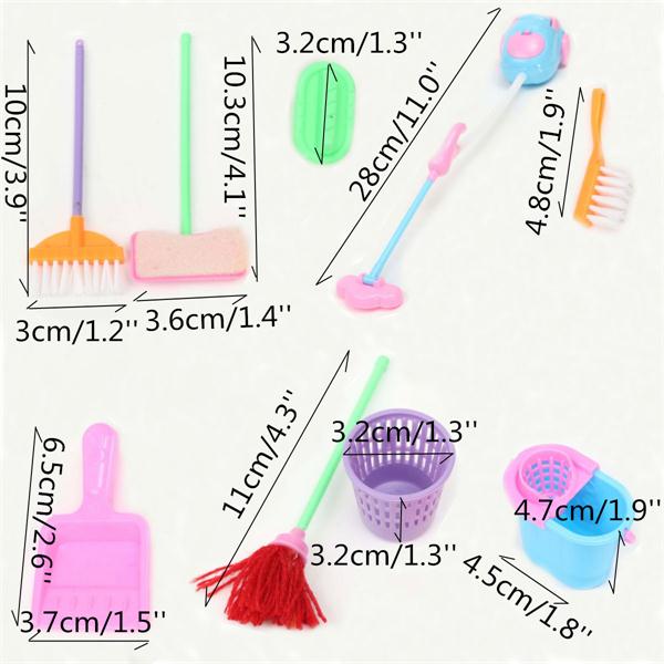 Mini-9Pcs-a-Set-Doll-Cleaning-Tools-Furniture-Home-Princess-Baby-Plush-Cleaner-Household-Model-Toys-1002996