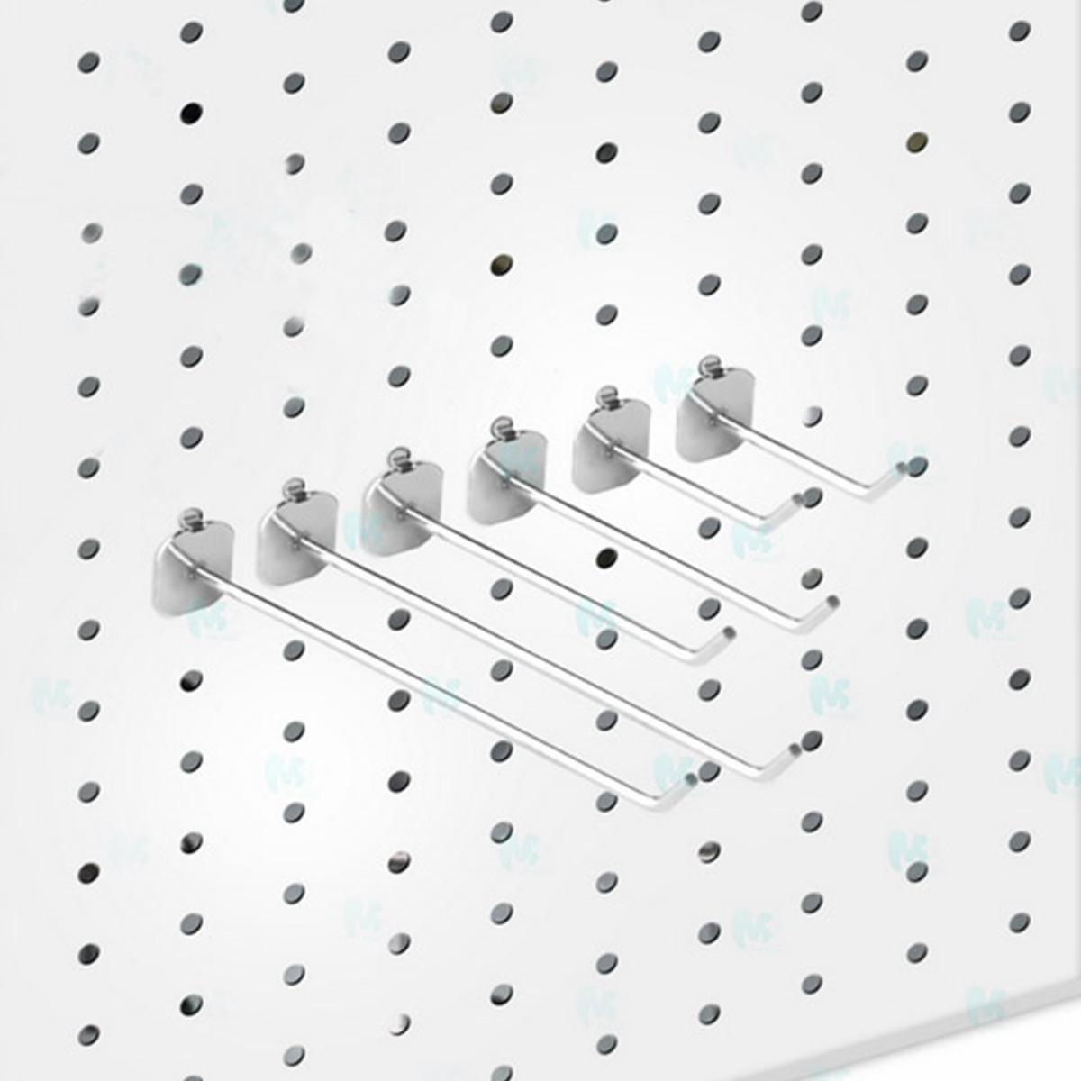 25pcs-20cm-Silver-Single-Pegboard-Hooks-Retail-Display-Hook-1055554