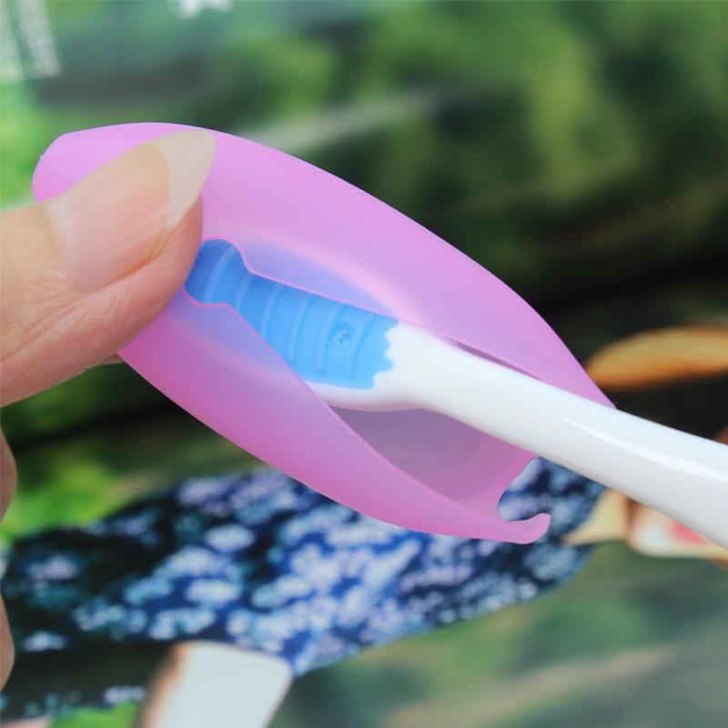 Honana-BX-909-Silicone-Toothbrush-Case-Cover-Soft-Brush-Protector-Travel-Outdoor-Portable-Cover-1157526