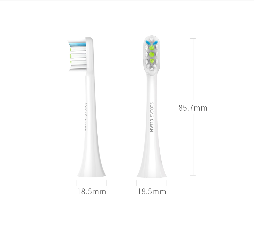 2pcs-Xiaomi-SOOCAS-X1-Replacement-Toothbrush-Heads-For-SOOCAS-X1-Electric-Toothbrush-White-1380382