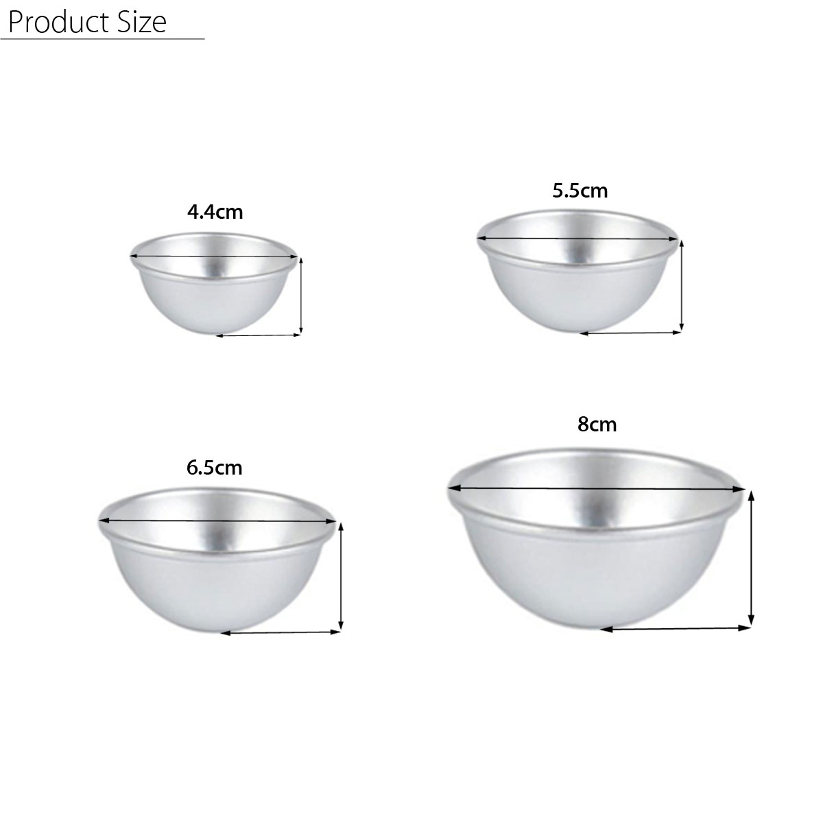 4-Set-8-Pieces-Aluminium-Bathroom-Metal-Bath-Bomb-Mold-Fizzy-Crafting-DIY-Mould-Tool-1157269